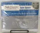 Beacon Safe Haven Linens Grey Twin Sheet Set Bacteria Virus Mold Protection