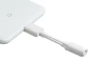 Google USB-C to 3.5mm Headphone Audio Jack Adapter for Pixle Devices 2nd & 3rd Gen
