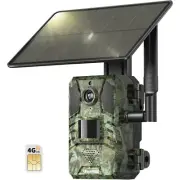 SEHMUA Cellular Trail Cameras 2.7K Live Streaming Trail Camera 4G LTE Camera