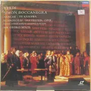 VERDI Simon Boccanegra LASERDISC Te Kanawa, Agache; Royal Opera House C.G. SOLTI