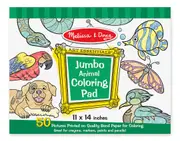 Melissa & Doug Jumbo Colouring Pad Animals