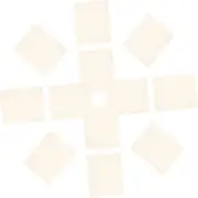 [NUOBESTY] 20pcs Pottery Tools Cloth Ceramics Supplies White Chamois Studio Potters Sculpting Hey Trim Absorbent Towel Pottery Tool Kit Clay Tools Superfine Fiber