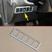 Interior Head Light Switch Panel Cover Trim For Mitsubishi Outlander 2013-2021 (for: Mitsubishi)