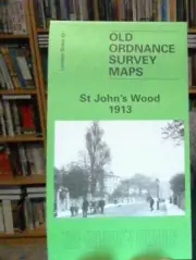 MAP OF St.John's Wood 1913: London Sheet 048.3, Watson, Isobel 9780850547962 NEW