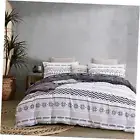 Christmas Cotton Duvet Cover,600 Thread Count Cotton 3pcs Queen Happy Snow