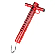 Aluminum Tube Spring Hook Scale 50LB/22KG - Heavy Duty Fishing & Luggage Weig...