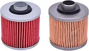 2pcs Motorcycle Oil Filter for XVS650 MT-03 XTZ660 XT660X Super Motard XT660R Tenere660 SZR660 YFM700R XV700 XV700