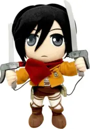 Great Eastern Attack on Titan 9.5" Mikasa Ackerman Plush