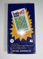 Tag Express Scratch-Off Baseball Game Hit - SEALED