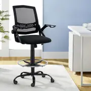 Artiss Drafting Office Chair Office Chairs Black