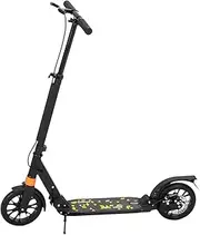Scooter for Adult&Teens,3 Height Adjustable Easy Folding Double Shock Absorber Black,