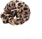 Satin Heatless Curling Scrunchies, 1Pc No Heat Scrunchie Hair Curler Ponytail Hairband,Lazy Scrunchie Hair Curler Hairband for Women, Polka Dot
