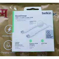 在飛比找蝦皮購物優惠-[ USB-IF 認證 100W ] 美國 belkin 編