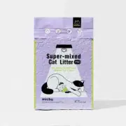 Michu Mixed Tofu Cat Litter, Heavy Duty Flushable Kitty Litter 2.5 Kg Each Bag