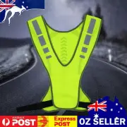 High Visibility Running Vest Breathable Security Reflective Vest for Men Women
