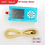V30 RF Power Meter USB Type-C Spectrum Display 5MHz-13GHz Spectrum Analyzer