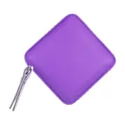 Square Retractable Measuring Tape 150cm/60-inch Tailors Tape Measure, Purple