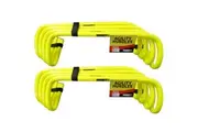 Summit Global 8pk 6" Agility Hurdles Sport Fitness Training Equipment Yellow