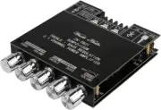 Bluetooth Audio Amplifier Board, ZK-TB21 2.1CH 50W X 2 +100W Subwoofer Power Amp