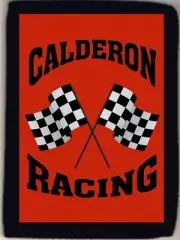 Personalized Custom Racing Fan Checkered Flag Men's Trifold Wallet Grab NEW