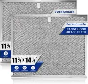 Filtro de grasa BPS1FA30, 2 piezas, malla de aluminio, para campanas