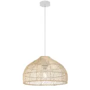 Frya Pendant Light W400mm Natural Rattan - FRYA PE40-NAT