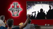 Detroit Red Wings Stanley Cup Champions Wall Art - Custom Designed - LED Backlit