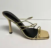 Tony Bianco Womens Foxie Sandal Gold Size 9 M
