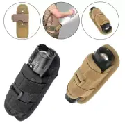 360° Rotatable Tactical Flashlight Pouch Holster Torch Case Belt Torch Holder