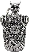 thecostumebase Little Nicky Bottle Flask Props Skull Resin Silver