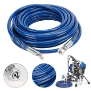 1/4'' Airless Paint Sprayer Hose Tube Connector Spray Pipe Painting 15m NEW