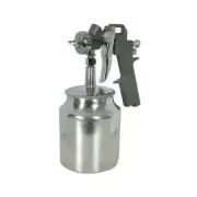 GA251295 196536 Silverline Spray Gun Suction Feed 750cc Spray Guns Air Tools