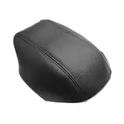 For Volvo S70 V70 C70 1993 - 1996 1997 1998 1999 2000 2001 Microfiber Leather Center Control Lid Armrest Box Cover Sticker Trim Black