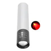 Portable Red Lamp Torch Easy Operation Compact Lighting Device