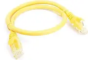 8Ware Cat6a UTP Snagless Ethernet Cable, Yellow, 0.5m Length