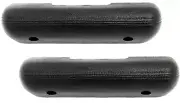 1967 67 FORD MUSTANG COUPE FASTBACK CONVERTIBLE BLACK ARM REST LH&RH PAIR (for: Ford)