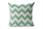 All 4 Kids 45cm Square Throw Pillow Cushion Cover - Wave Pattern