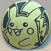 Pokemon Trading Card Games Pikachu Gold Plastic Coin Japanese