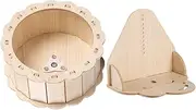 WOONEKY 1 Set Sunflower Running Wheel Pet Hamster Silent Wheels Exercise Dwarf Hamster Running Small Guinea Pig Wooden