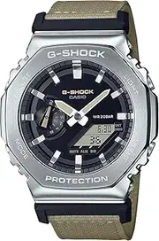 G-SHOCK(ジーショック) Casio G-Shock GM-2100C-5A Men's Watch, Overseas Model, Military