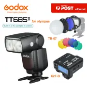 Godox TT685II-O Flash TTL X2T-O Remeote Magentic Barndoor For Olympus Panasonic