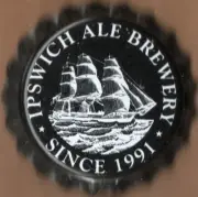 USA Plastic Lined Beer Crown Bottle Cap: Ipswich Ale Brewing