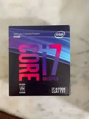 Intel Core i7 8700K i7-8700K 4.70 GHz Hexa-Core (BX80684I78700K) Processor box