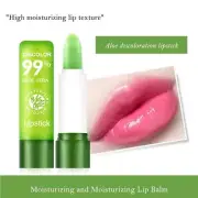 Womens Aloe Vera Lipstick Color MoodChanging LongLastings Lipsticks U0P3