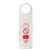 2Pcs Scaffold Status Holder Tags Safety Protector Inserts Marker Security Warning Sign Board