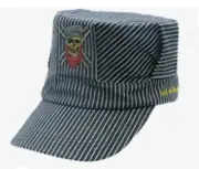 Choo Choo Mikeys Hell On The Rails Engineer Hat Skull & Crossbones Embroidery