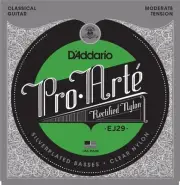 D'Addario EJ29 Classics Rectified Classical Guitar Strings, Moderate Tension