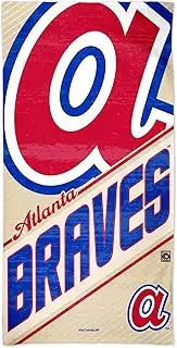 WinCraft MLB Atlanta Braves Atlanta Braves Cooperstown Spectra Beach Towel 30" x 60", Multi Color, na