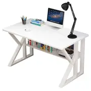 Fashion Computer Laptop Table Bedroom Bookshelf Wooden Stand Notebook Table Home Warm White