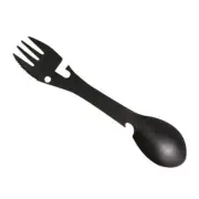 Spork Fork Spoon Knife Edge Opener All In One Combo Eating Multifunction Tool